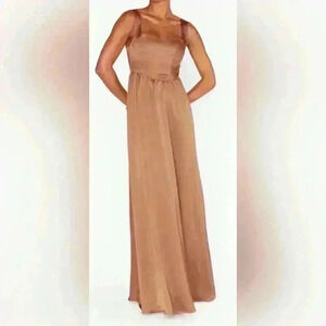 Show Me Your Mumu New NWOT Copper Nina Maxi Dress Size S